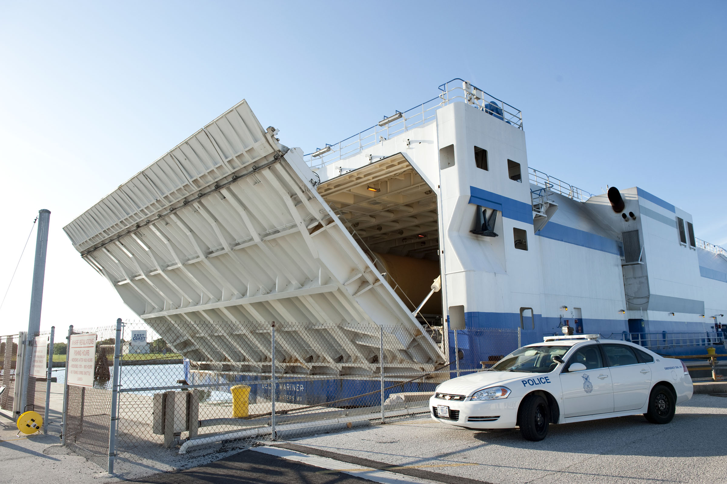 Boat Carrying Atlas Rocket Crashes Into Bridge
